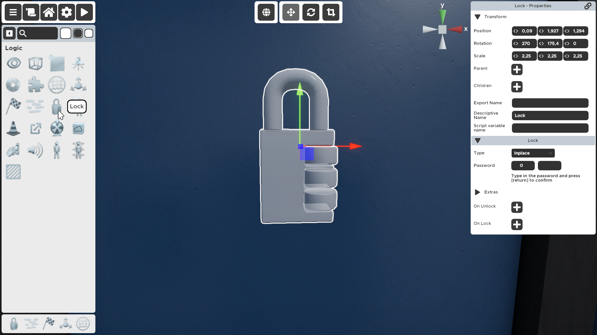 Lock Selector